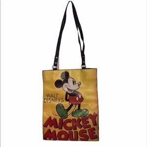 Vintage Mickey Mouse Vinyl Tote